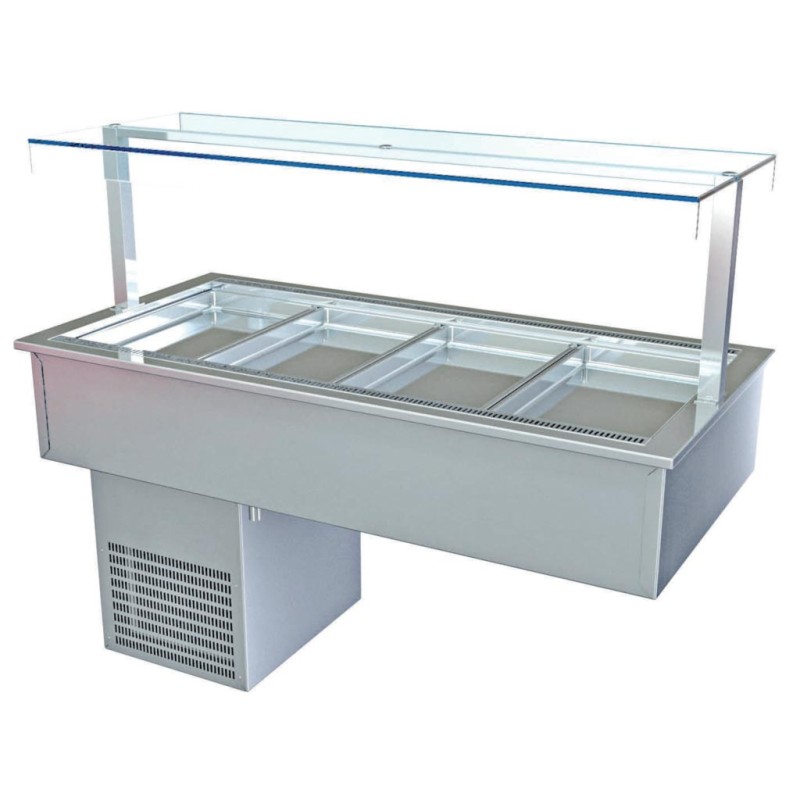 ΨΥΓΕΙΟ DROP-IN ΜΕ ΕΝΣΩΜΑΤΩΜΕΝΟ ΜΟΤΕΡ 145x75x60