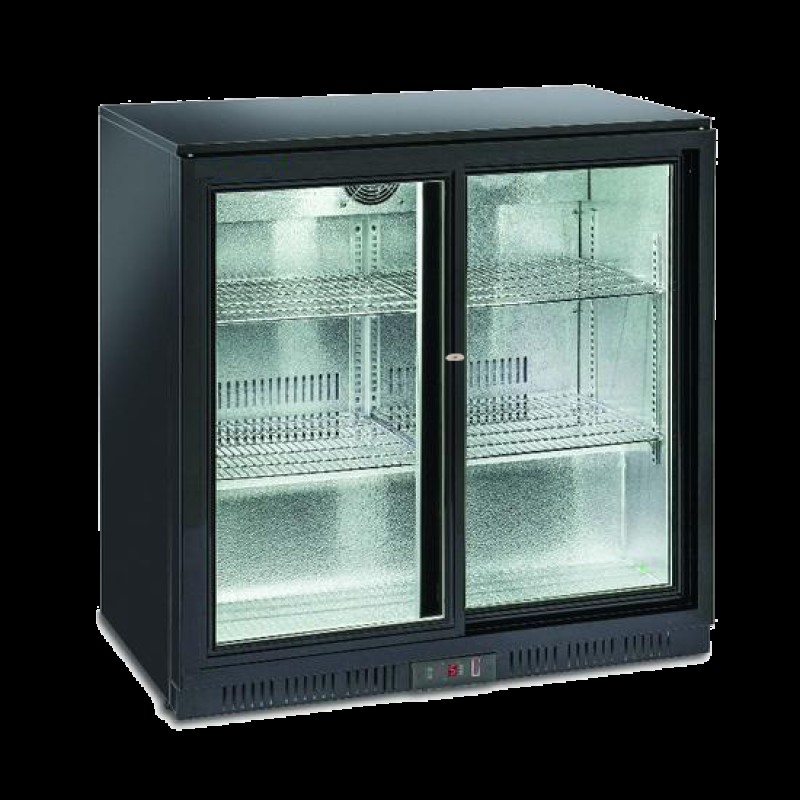 Back bar με 2 συρόμενες πόρτες