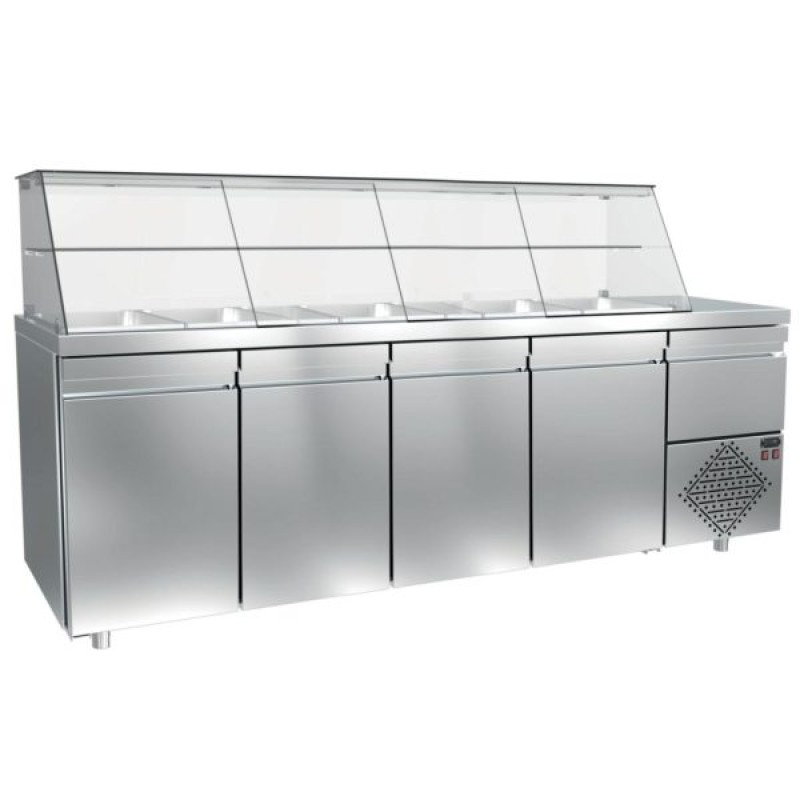 ΨΥΓΕΙΟ ΒΙΤΡΙΝΑ ΣΑΛΑΤΑΣ ΜΕ ΠΑΣΟ ΔΕΞΙΑ 230x70x130
