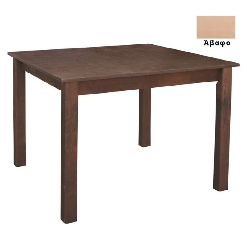 Ταβέρνας Τραπέζι Κ/Π Λυόμενο Άβαφο 80x120x75cm