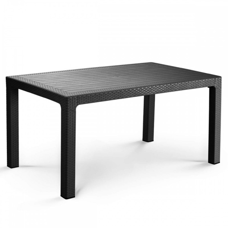 Τραπέζι Πολυπροπυλενίου Rattan 150x90x75cm