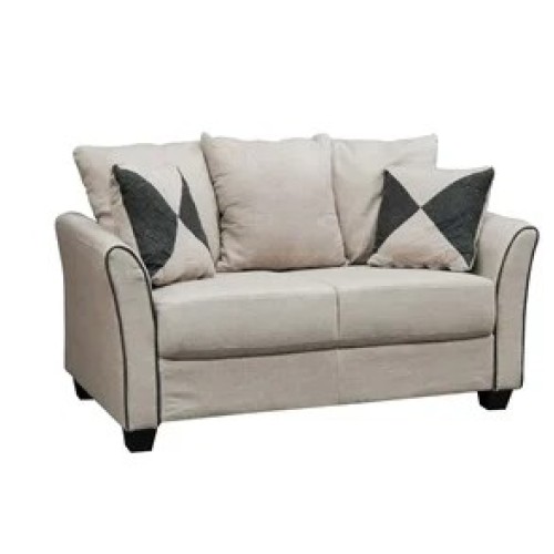 ASHLEY Καναπές Σαλονιού - Καθιστικού 2Θέσιος, Ύφασμα Μπεζ
