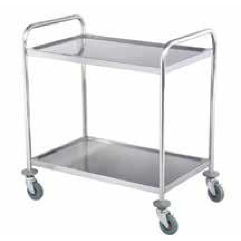 Ανοξείδωτο τροχήλατο καρότσι