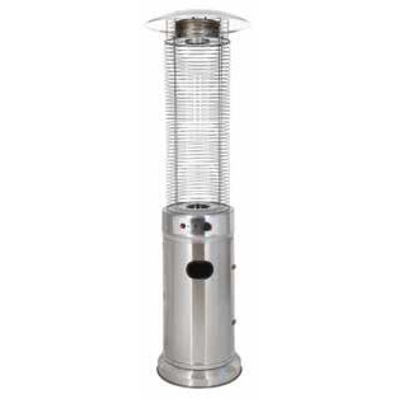 Σόμπα - θερμάστρα υγραερίου, μανιτάρι - φάρος Inox