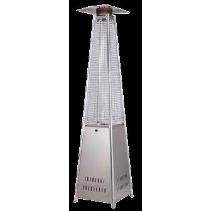 Σόμπα - θερμάστρα υγραερίου πυραμίδα Inox