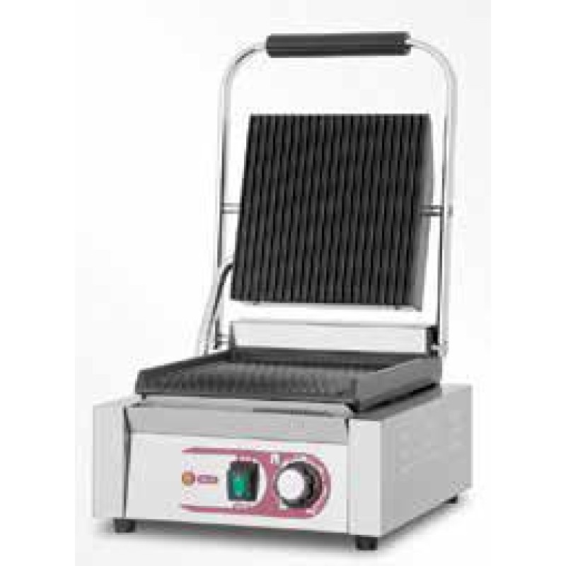 Τοστιέρα μονή ραβδωτή