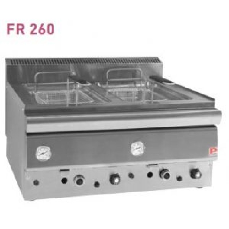 Διπλή Φριτέζα Αερίου FR 260 Panaritis