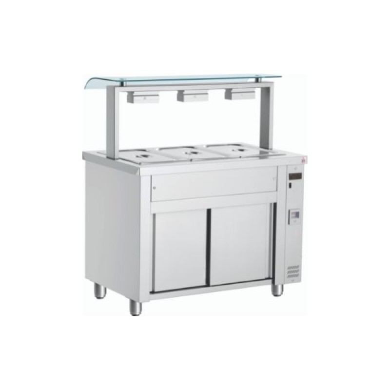 ΕΠΙΔΑΠΕΔΙΟ ΜΠΑΙΝ ΜΑΡΙ ΜΕ ΟΥΔΕΤΕΡΟ ΕΡΜΑΡΙΟ ΚΑΙ ΜΟΝΟ ΑΝΤΙΠΤΕΡΝΙΣΤΙΚΟ ΚΡΥΣΤΑΛΛΟ INOMAK