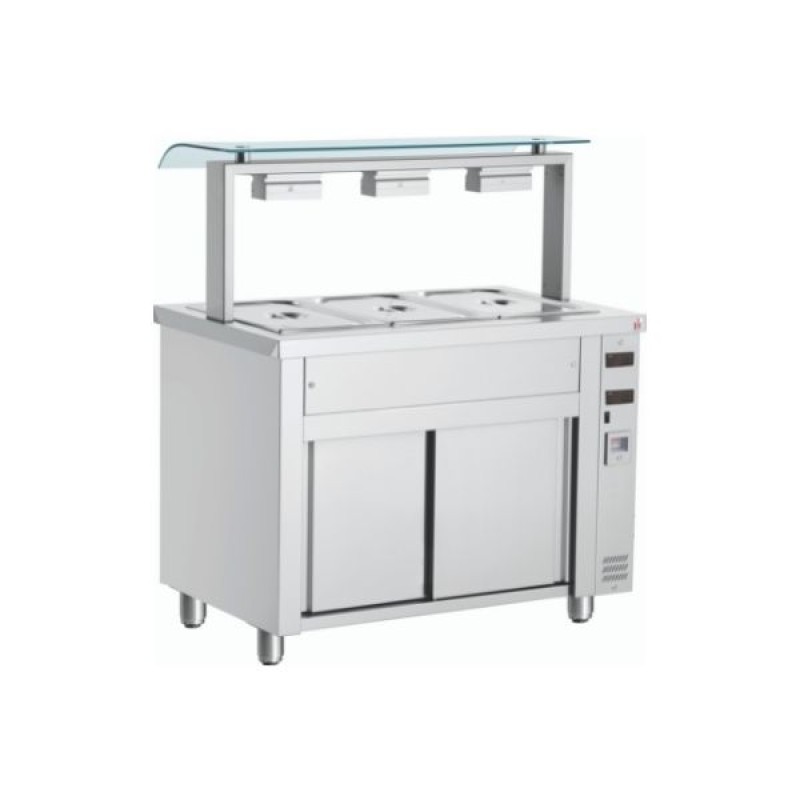 ΕΠΙΔΑΠΕΔΙΟ ΜΠΑΙΝ ΜΑΡΙ ΜΕ ΘΕΡΜΑΙΝΟΜΕΝΟ ΕΡΜΑΡΙΟ ΚΑΙ ΜΟΝΟ ΑΝΤΙΠΤΕΡΝΙΣΤΙΚΟ ΚΡΥΣΤΑΛΛΟ INOMAK