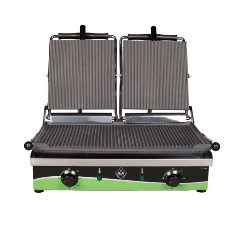 Διπλή Τοστιέρα Με Ραβδωτές Επιφάνειες Μιχαηλίδης