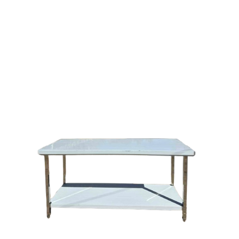 Πάγκος εργασίας inox 1,80x70x87